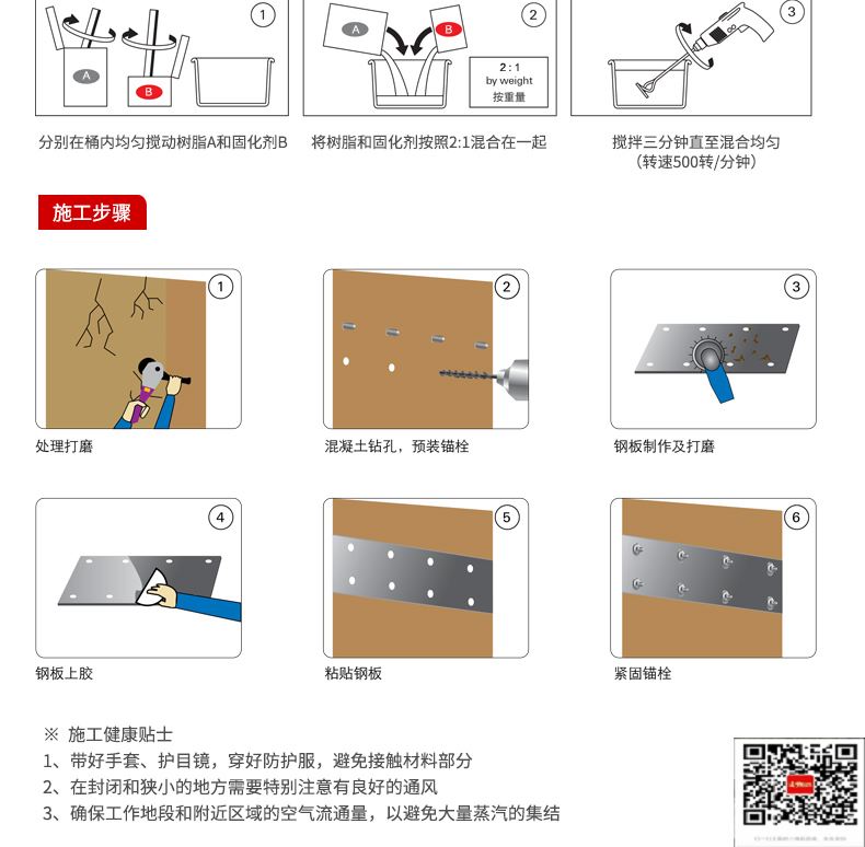 包钢陕西粘钢加固施工过程